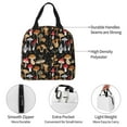 thumbnail image 2 of Kdxio Various Mushrooms Print Insulated Lunch Bag,Reusable Tote Lunch Box for Women Men,Leakproof Cooler Lunch Bags for Work Office Travel Picnic, 2 of 6