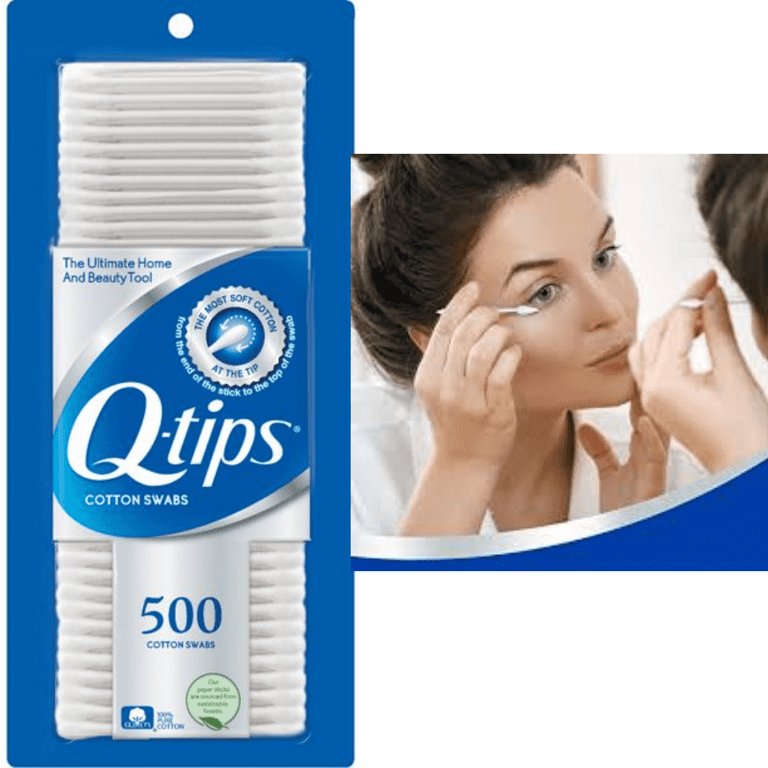 Q-tips Cotton Swabs - Travel Q-tips for Beauty, Makeup, Nails, Men's  Grooming, and More, Perfect for On the Go, Travel Size Case, 30 Count Ea  (Pack of 3)