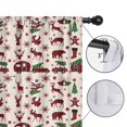 thumbnail image 4 of Blackout Kids Curtains,Multicolor Christmas Camping Pattern Childrens Insulated Curtains Set Of 2,Bedroom Essentials,Toddler Room Decor 52"x63", 4 of 5