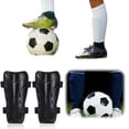 thumbnail image 3 of Espinilleras Protectoras Fútbol Con Mangas Unisex Adulto/Juvenil Deporte Prote (L), 3 of 9