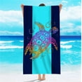 thumbnail image 4 of Personalized Gifts Matoen Microfiber Lightweight Beach Towel Thin Sand Free Towels Travel Swim Pool Yoga Gym Camping for Adults Beach Essentials Vacation Gift 29.5"x59", 4 of 5