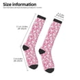 thumbnail image 3 of Bingfone Compression Socks for Women and Men Long Socks for Running Athletic Cycling Nurse-Cute Rabbit, 3 of 8