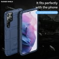 thumbnail image 7 of Dteck Case For Samsung Galaxy S22 Ultra,Shockproof Rubber Rugged Case Slim Lightweight Protective Cover for Galaxy S22 Ultra 5G,Blue, 7 of 7