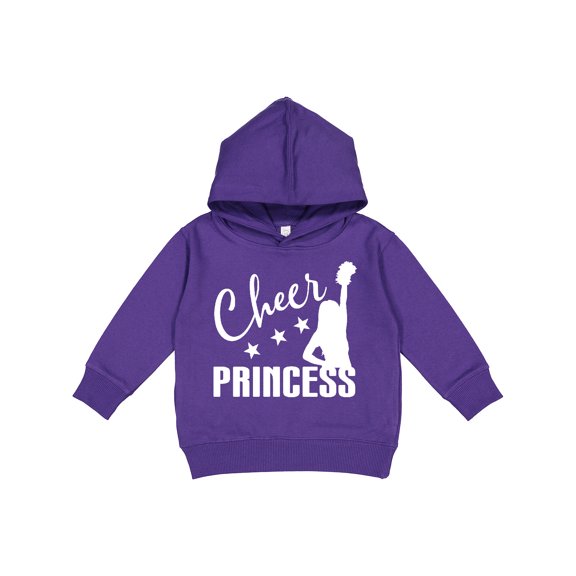 Inktastic Cheer Princess Cheerleader Toddler Hoodie