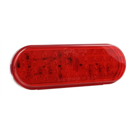 Grote G6002 - Stop, Tail, Turn, Red, Hi Count LED, Oval