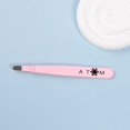 thumbnail image 6 of ATOM Tweezers for Eyebrows & Ingrown Hair Removal Blackhead and Splinter Tweezer with Sharp Needle Nose Point Great Precision for Facial Hair (Pink), 6 of 7