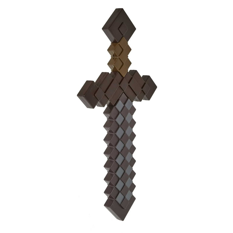 Minecraft Netherite Sword, Life-Size Role-Play Toy & Costume Accessory  Inspired by the Video Game