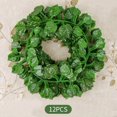 thumbnail image 1 of 12Pcs Imitation Rattan Plastic Wall Hanging Green Plant Leaf Fake Flower Vines Decoration  Type 1, 1 of 8