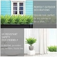 thumbnail image 3 of 20 Bundles Artificial Plants Summer Decor Fake Plants Greenery Faux Plant Boston Fern Outdoor UV Resistant Artificial Flowers Plants Outside Indoor for Home Garden Spring Decor, 3 of 5