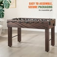 thumbnail image 3 of SKYSHALO Foosball Soccer Game Table Standard Size ,55 inch Foosball Table w/ Foosball Table Set, Includes 4 Balls and 2 Cup Holders for Home, 3 of 9
