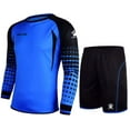 thumbnail image 2 of KELME Soccer Goalie Jersey Padded Uniform Kit - Goalkeeper Jersey, Shorts &, 2 of 8