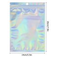 thumbnail image 2 of 100 Pcs Sacs en Aluminium à Fermeture Éclair Refermables, Pochette Plate en Aluminium, Sacs Anti-Odeurs, Sacs de Rangement pour Aliments pour Bonbons, Collations, Biscuits, Bijoux, 2 of 7
