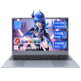 thumbnail image 1 of RNRUO 15.6" Laptop with Windows 11, 12GB RAM 256GB SSD, FHD Screen Full Size Keyboard, Office 2024 Included, Portable Laptop for Students and Home Use, Silver, 1 of 11