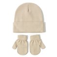 thumbnail image 2 of Mrzhqd Toddler Girls Boys Winter Hats Boys Soft Baby Caps Kids Knit Winter Hats With Glvoes For 3-24 Months, 2 of 3