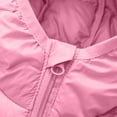 thumbnail image 6 of SuTry Kids Lightweight Jacket Warm Thermal Long Sleeve Windproof Fall Winter Coat Soft Cotton Outerwear for Chiildren 4-14 Years(Pink,4-5 Years), 6 of 8
