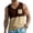 #30Coffee, variant on Men's Two-Tone V-Neck Sleeveless Pocket Tank Top, Casual Gym & Daily Wear Sleeveless Shirt Dark Purple 2XL