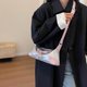thumbnail image 3 of Small Shoulder Bag Y2k Purse For Women Coquette Bow Tie Clutch Bags Pu Leather Hobo Handbag Chic Y2k Underarm Bag, 3 of 4