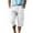 #180-White, variant on Ceisia Men's Tropical Print Beach Shorts with Liner Pockets Elastic Drawstring Swim Trunks Vacation Bottoms White XL Gifts for Father