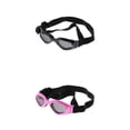 thumbnail image 1 of 2 x plegables para perros, de sol para mascotas, protección para los ojos, protección , impermeable con correas ajustables, negr Zulema Gafas de sol para perros cachorros, 1 of 8