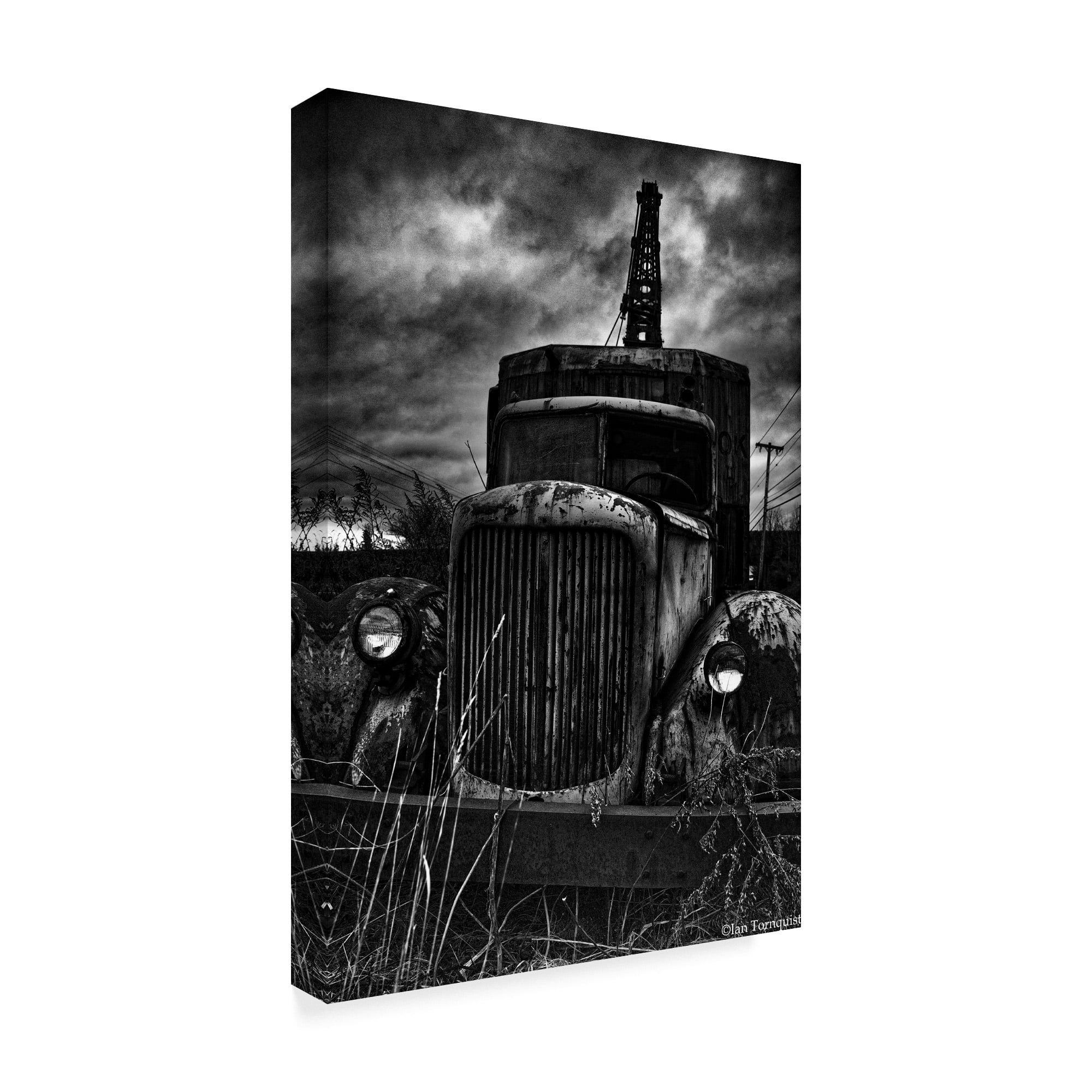 Trademark Fine Art 'Dead Truck' Canvas Art by Ian Tornquist