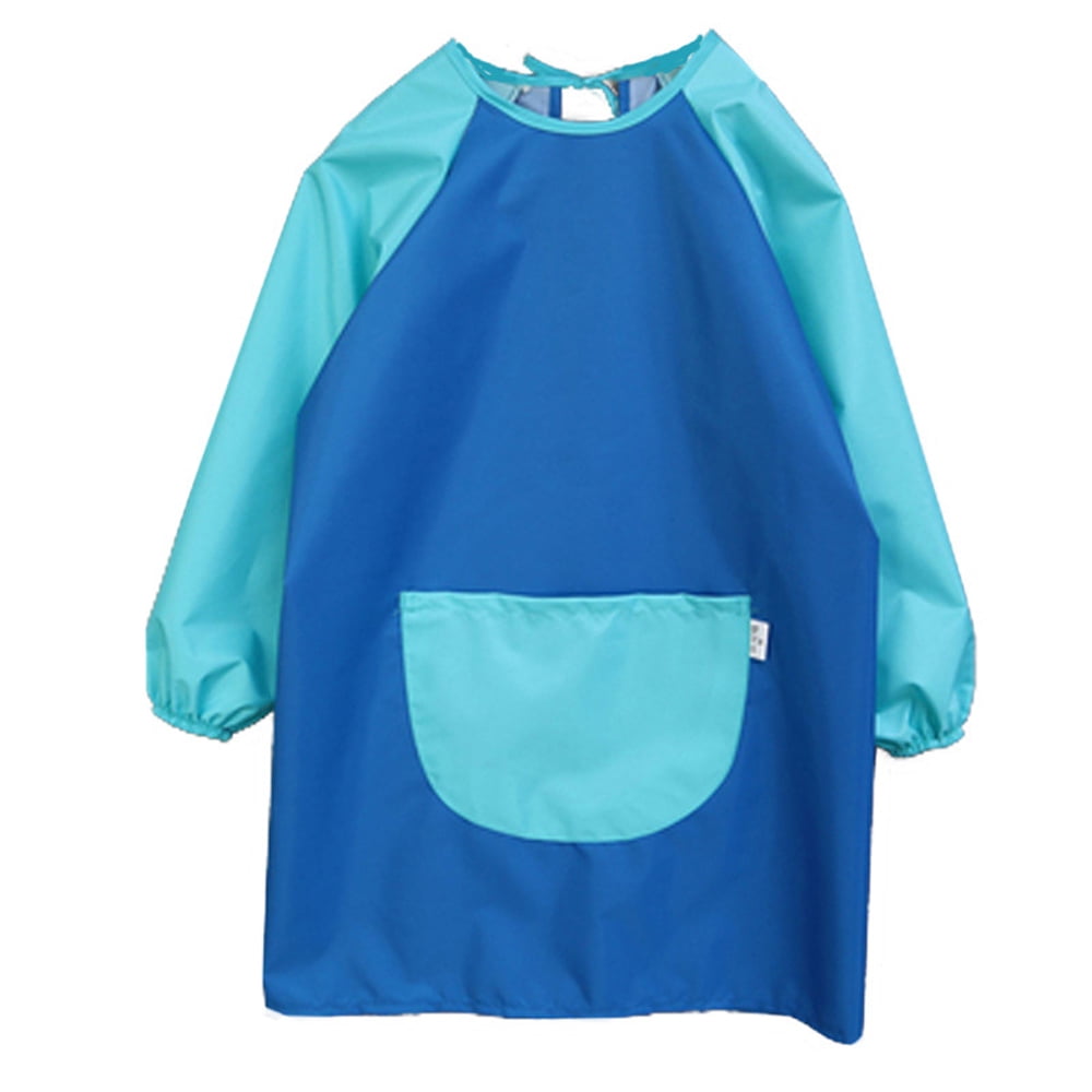 Artist Painting Aprons Long Sleeve with Pocket Eating Gardening Smocks