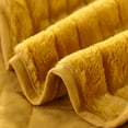 thumbnail image 7 of Home Soft Things 4 Piece Tatami Quilted Faux Fur Bedspread - Apricot - Oversize Queen (110" x 120"), 7 of 7