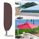 thumbnail image 3 of Waterproof Garden Umbrella Cover Protector Outdoor Patio Rain Covers 265*40CM(Coffee), 3 of 5