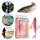 thumbnail image 2 of Señuelo Silicona Con Cola en T Wobblers Jig Head Señuelos Pesca Suaves para Lucio () Rosa, 2 of 9