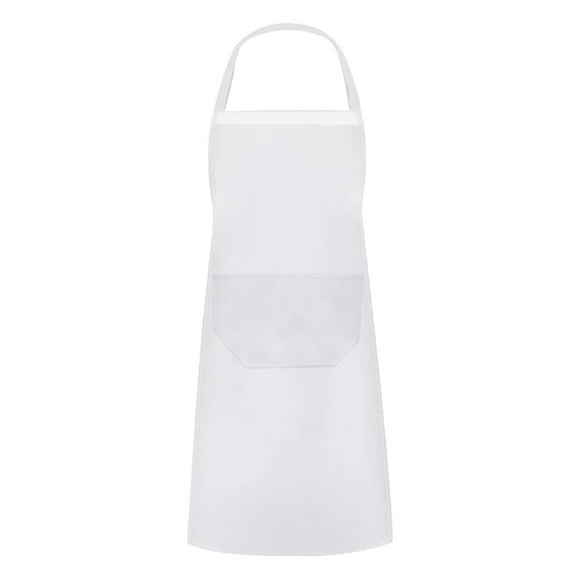 XZNGL (65x75cm) 28 Inches By 35 Inches Pure Cotton Kitchen Apron White Apron