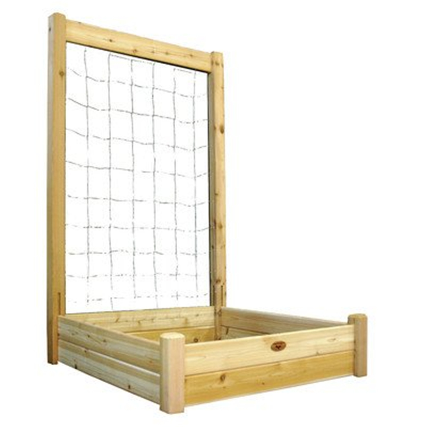 Raised Garden Bed with Trellis Kit