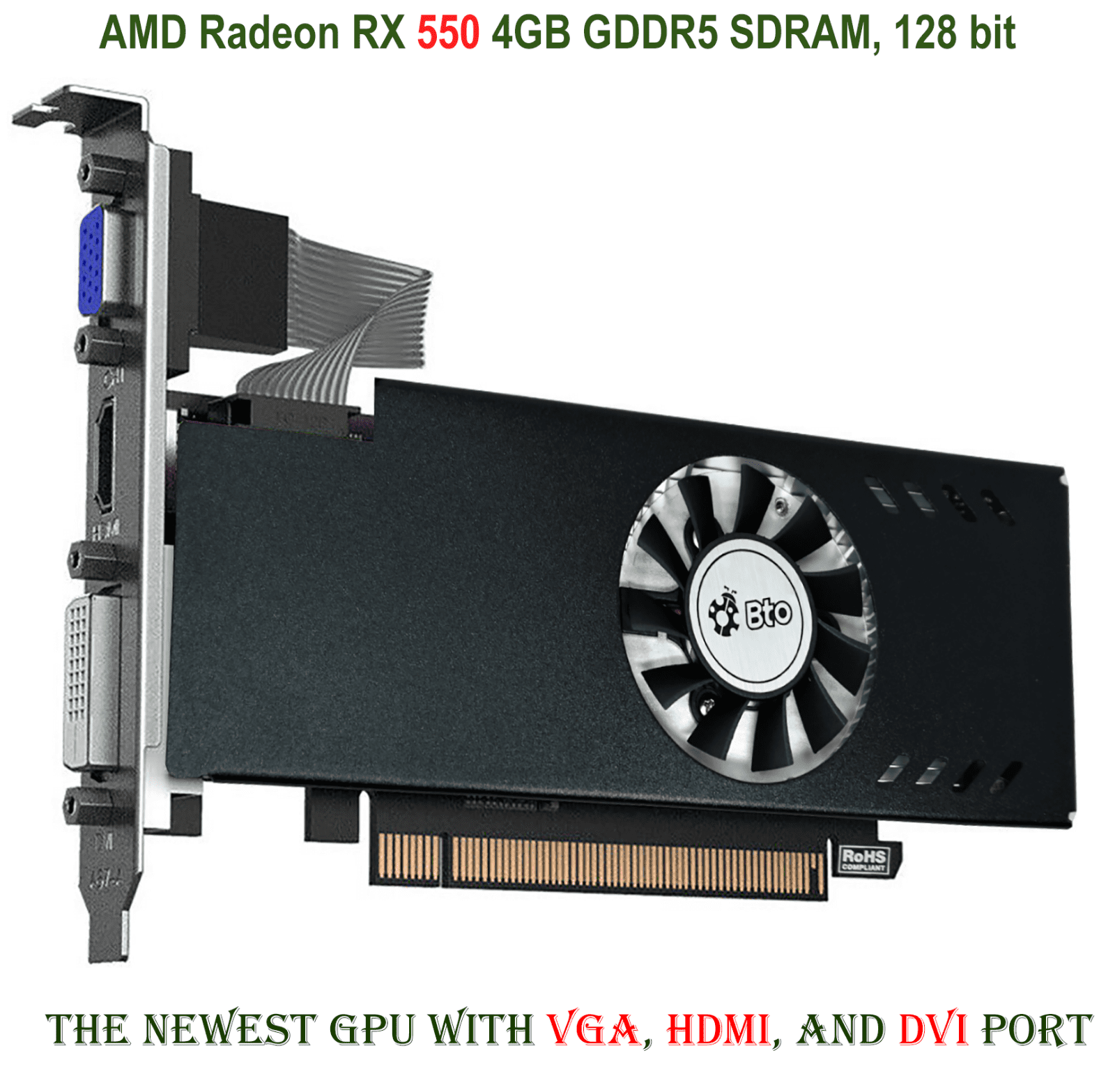 Restored HP Elite/Pro G2 Gaming Computer Tower Desktop PC, Intel Core i5 6th Gen. Processor, 16GB DDR4 Ram, 256GB M.2 SSD, 500GB HDD, AMD Radeon RX 550 Phoenix 4GB DDR5, WiFi Windows 10 (Refurbished)