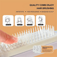 thumbnail image 3 of Rotatable Self-Cleaning Hair Brush - Anti-Static, Massage Air Cushion Comb for Women, Magic Retractable Smoothing Comb A, 3 of 6