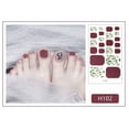thumbnail image 1 of Pegatinas para uñas, pegatinas para pies, impermeables, respetuosas con el medio ambiente, pegatinas para esmalte de uñas, películas para esmalte de uñas, 1 of 4