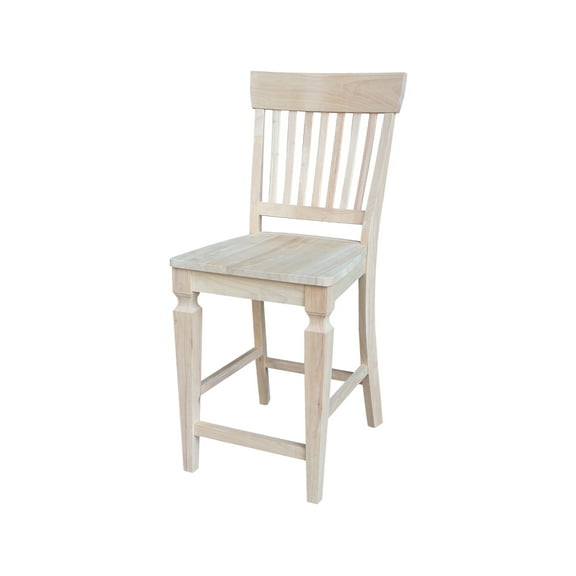 Vista Solid Wood Counterheight Stool - 24" Seat Height