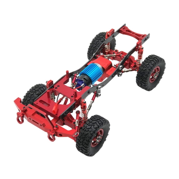 Mejora del coche RC Partes traseras del cuerpo del coche Varilla de ajustable Parachoques delantero Rueda eléctrica C24 C14 Kit