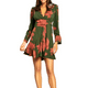 thumbnail image 4 of Vestido corto Candelaria J&B para Dama color Verde, 4 of 4