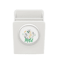 thumbnail image 1 of Bud Flower Paint Art Deco Fashion Desk Pencil Holder Cup Pen Organizer, 1 of 4