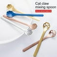 thumbnail image 2 of Cute Animal Paw Claw Stainless Steel Coffee Drink Dessert Kitchen Mixing Spoon, 2 of 8