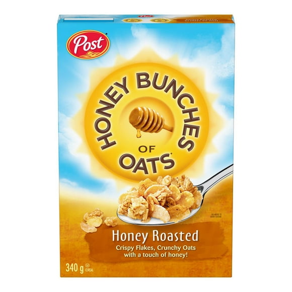 Post Honey Bunches of Oats Honey Roasted Cereal, Honey Roasted Cereal 340g