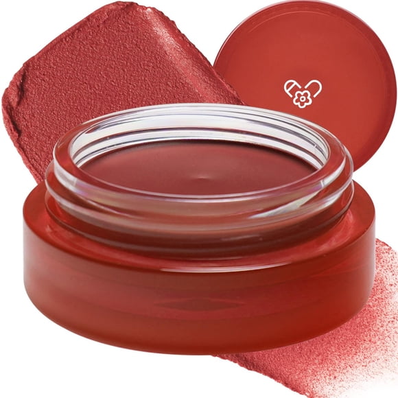 Colorete tintado AOU FLOOFY MATTE BALM para labios y mejillas