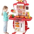 thumbnail image 1 of Cocina de Juguete para Niños, Juguete de Cocina Interactivo, Ideal para la interacción Diaria Entre Padres y niños Mayores de 3 años y desarrolla Habilidades básicas para la Vida., 1 of 7