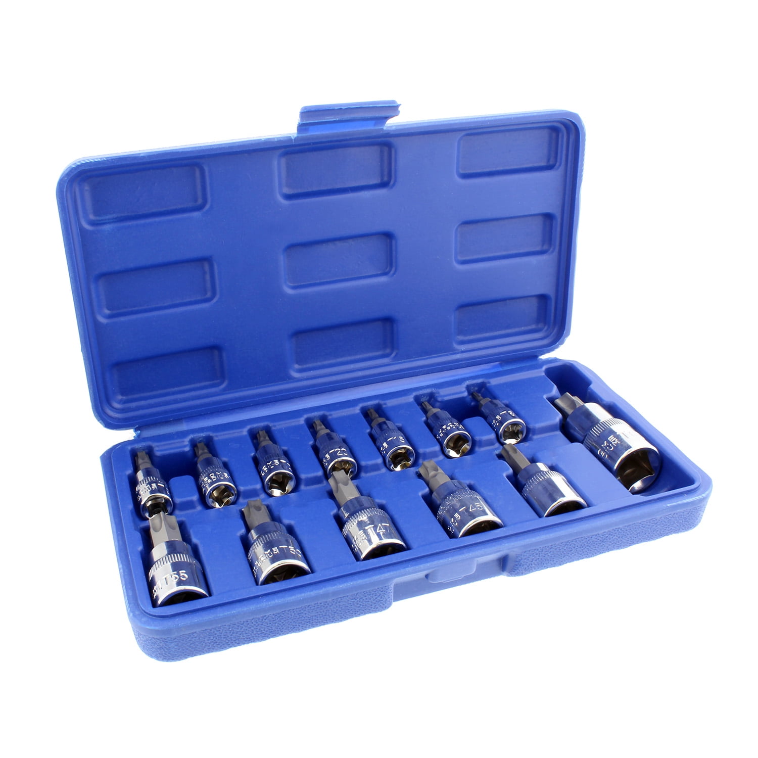 STAR PROOF SOCKET BIT SET WITH 1/2 DR TORX BIT ADAPTOR 15 PC STAR PROOF SOCKET BIT SET WITH 1/2 DR TORX BIT ADAPTOR 15 PC