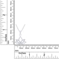 thumbnail image 5 of AFFY Natural Diamond Accent Outline Lotus Flower Pendant Necklace in 14k White Gold Over Sterling Silver, 5 of 7