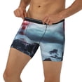 thumbnail image 3 of Easygdp Lighthouse in a Stormy Sea Men's Boxer Briefs Men’s Underwear Boxer Briefs for Men, 3 of 7
