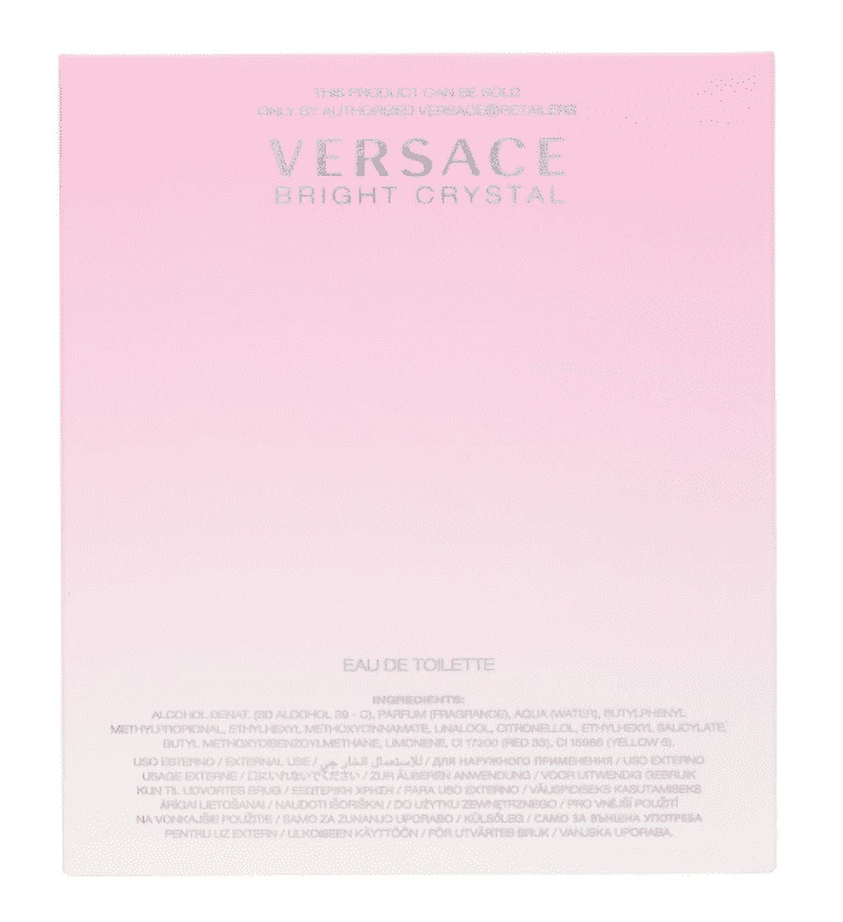 Versace Bright Crystal by Versace for Women 3.0 oz Eau de Toilette Spray 