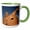 Green/White, variant on 3drose, Early Morning, Turret Arch, Arches National Park, Utah, 11oz Magic Transforming Mug