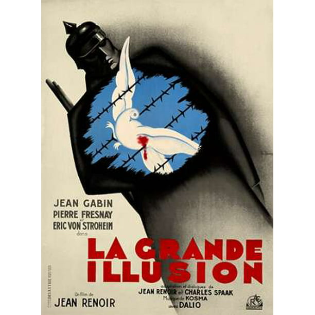 Poster Affiche La Grande Illusion Imprimé par Bernard Lancy (18 x 24)