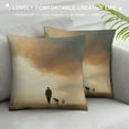 thumbnail image 3 of JEUXUS Short Plush Scripture Religious Jesus Art Pictures Pillowcase White, 3 of 5