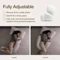 thumbnail image 3 of Almohada de maternidad Coop Home Goods Original ajustable, 3 of 7