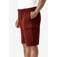 thumbnail image 3 of KingSize Men's Big & Tall Fleece 10" Cargo Shorts, 3 of 6